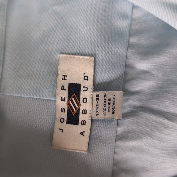 Joseph Abboud Sky Blue Cotton Shirt - Picture 2 of 2
